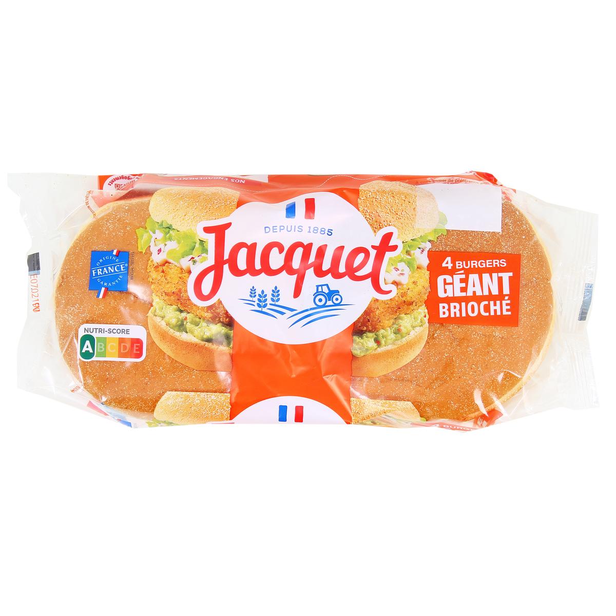 3029330801931 - Jacquet - Pain Burger Brioché Géant