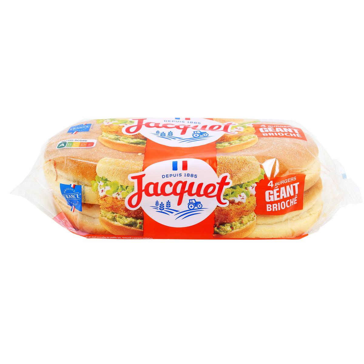 3029330801931 - Jacquet - Pain Burger Brioché Géant