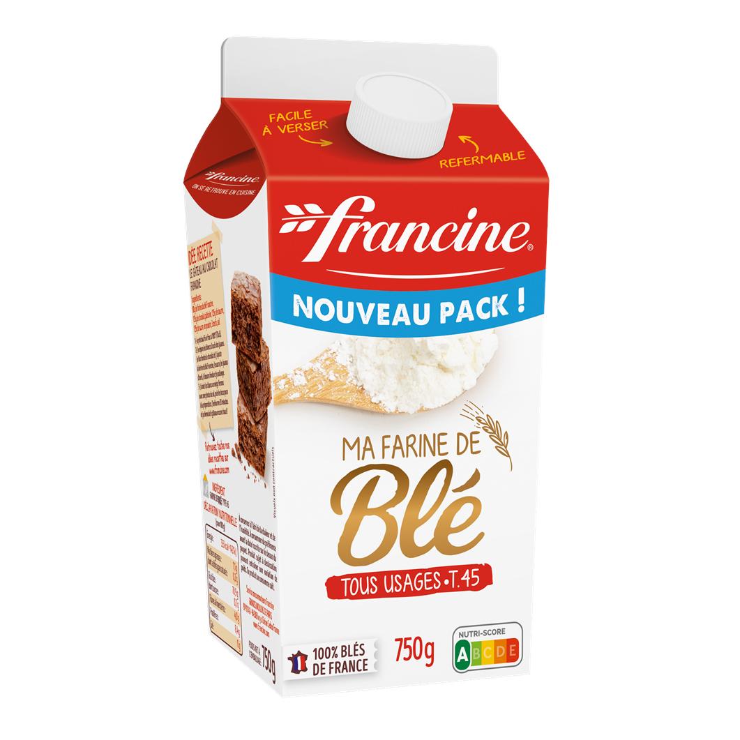 3162780362031 - Francine - Farine de Blé T45 en pack
