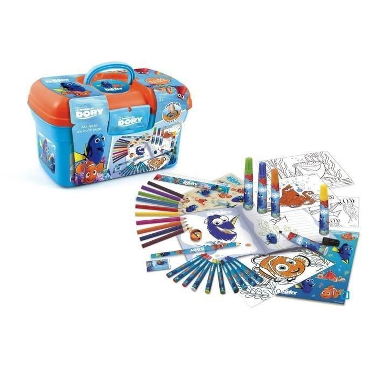 Canal Toys Malette de coloriages et d activités Dory