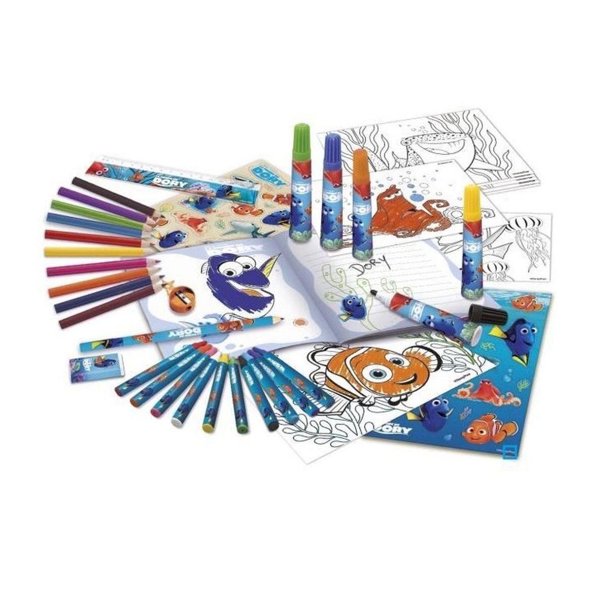 Canal Toys Malette de coloriages et d activités Dory zoom