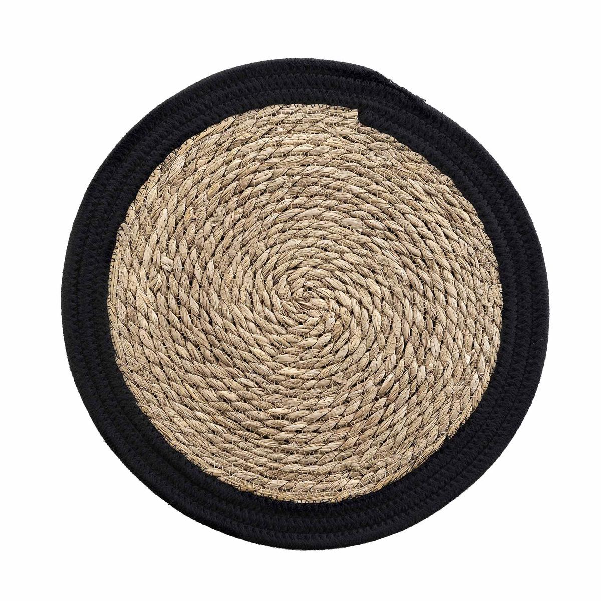3574387905731 - Douceur D Interieur - Set de table Simba noir