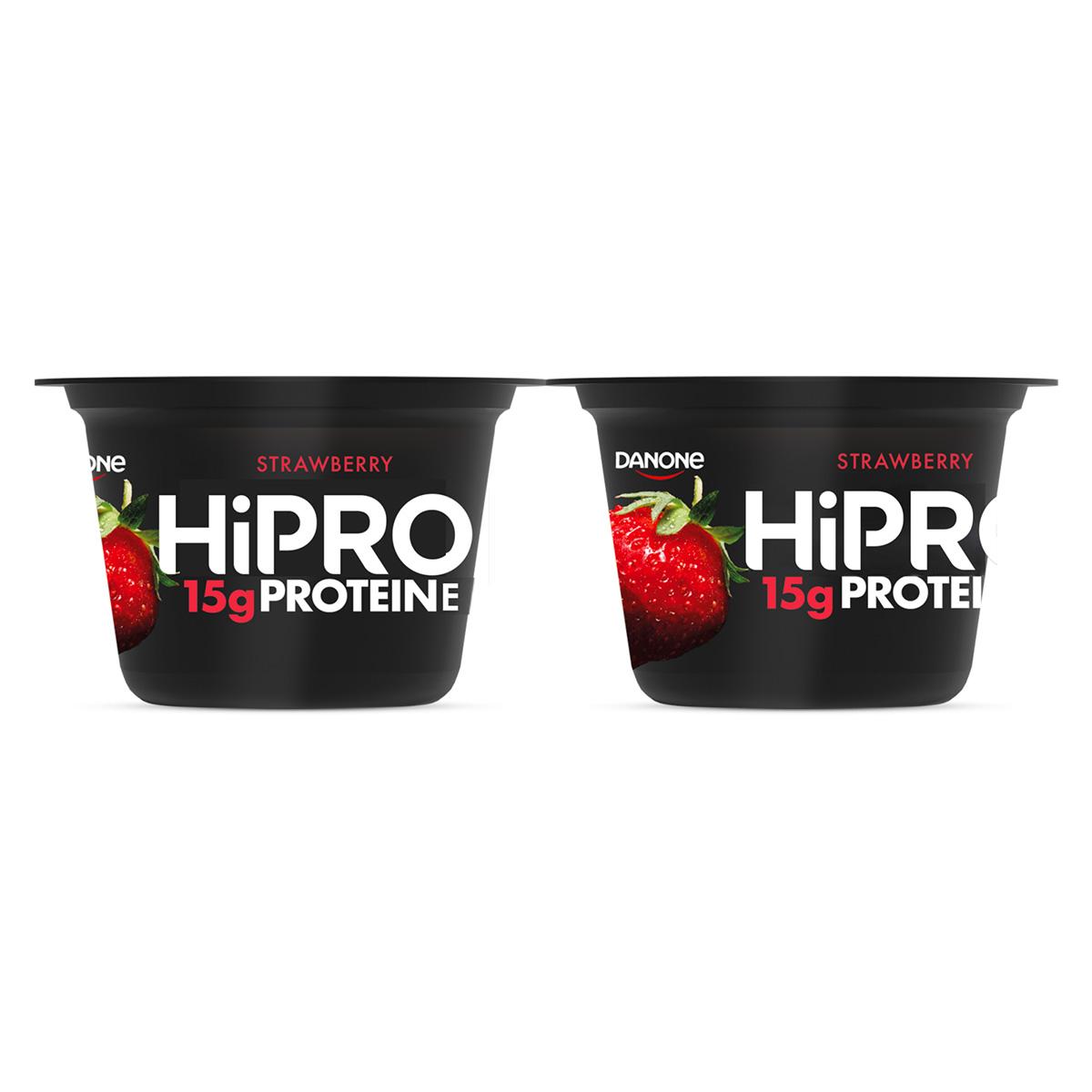 3033492036131 - HiPRO - Yaourt fraise protéiné 0 mg