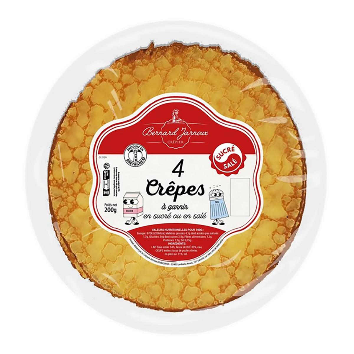 3336413247631 - Bernard Jarroux - Crêpes à Garnir Sucrée ou Salée