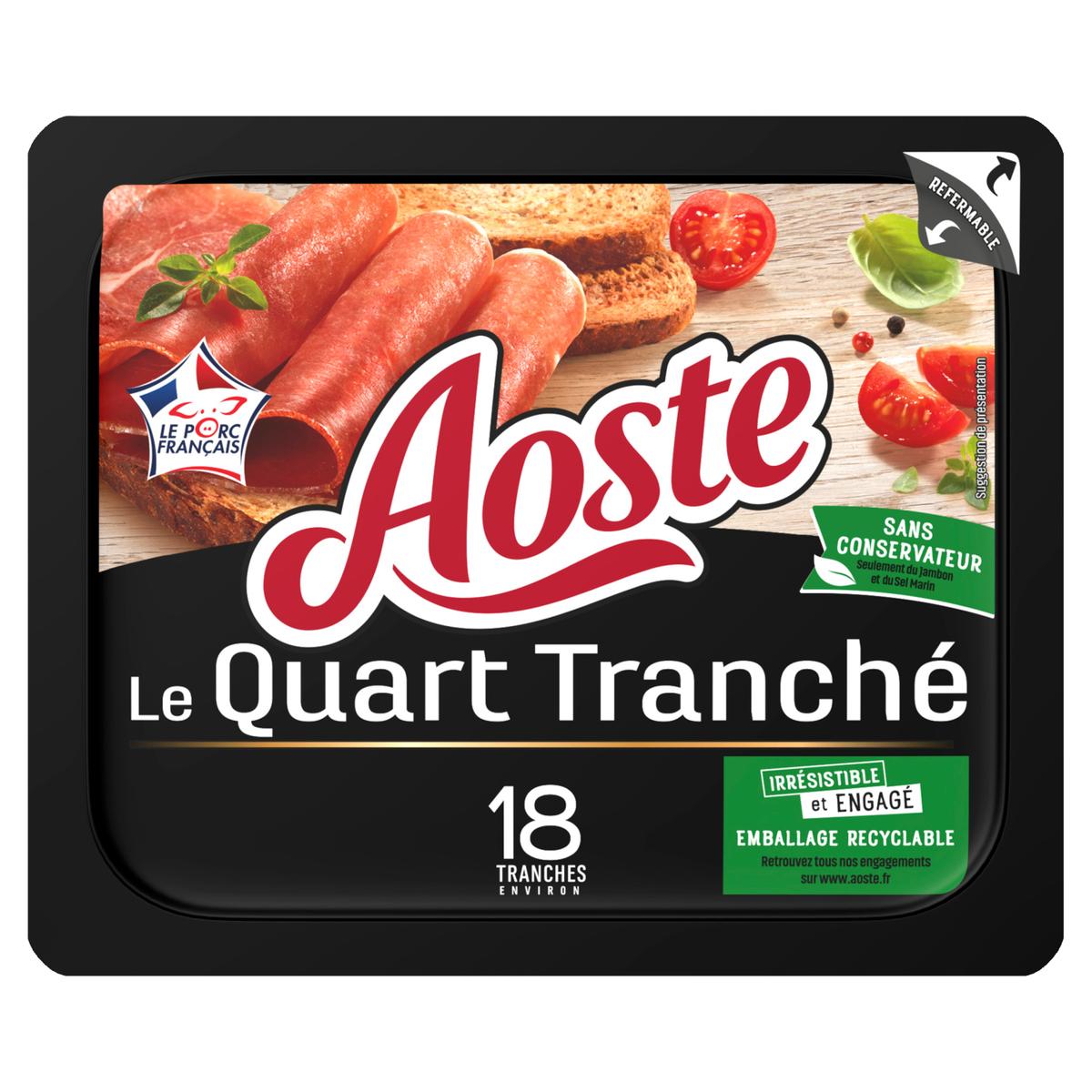3449860419831 - Aoste - Jambon Sec, Le Quart Tranché