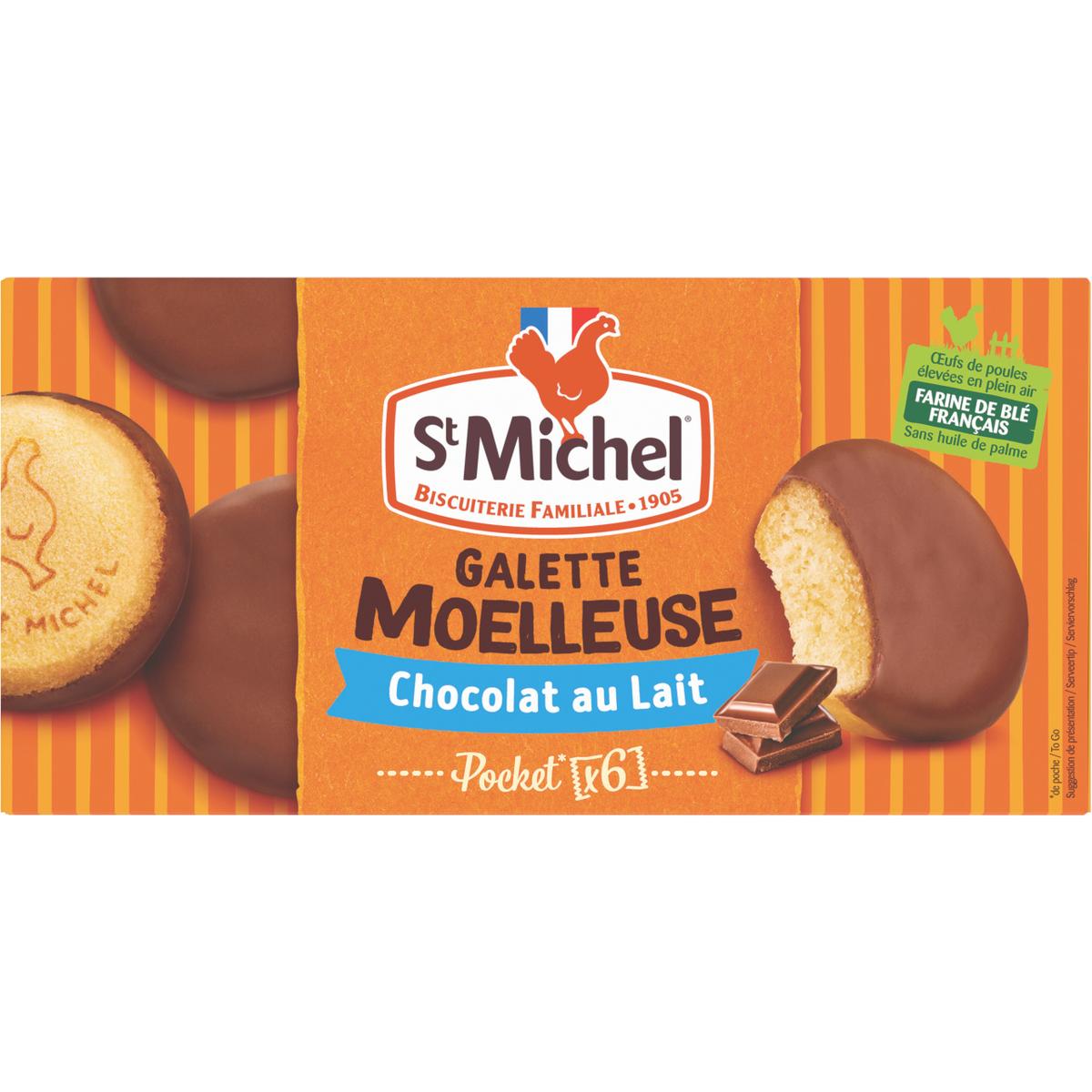 Galettes au bon chocolat St Michel 121g