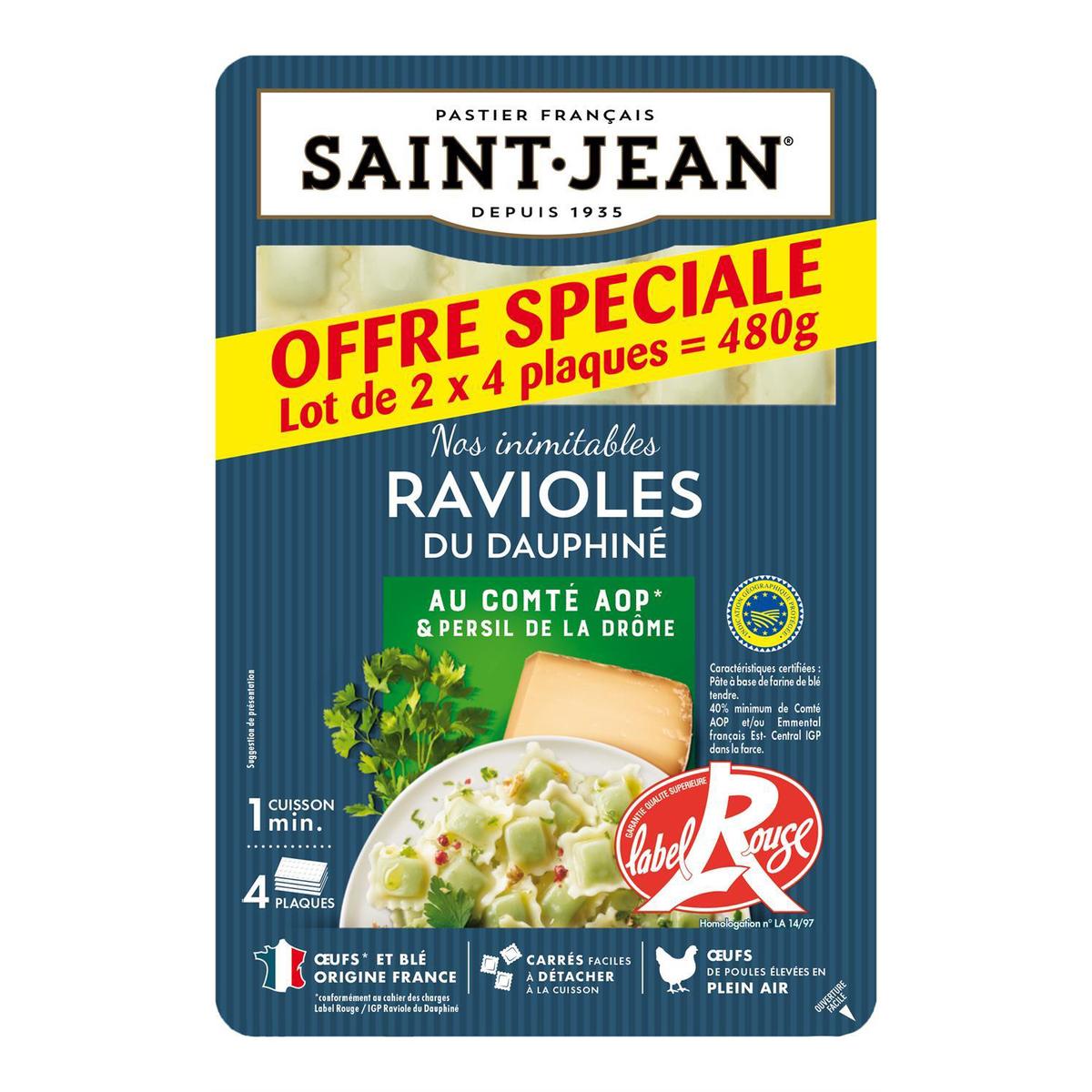 3266140062132 - Saint Jean - Raviolles du Dauphiné Label Rouge