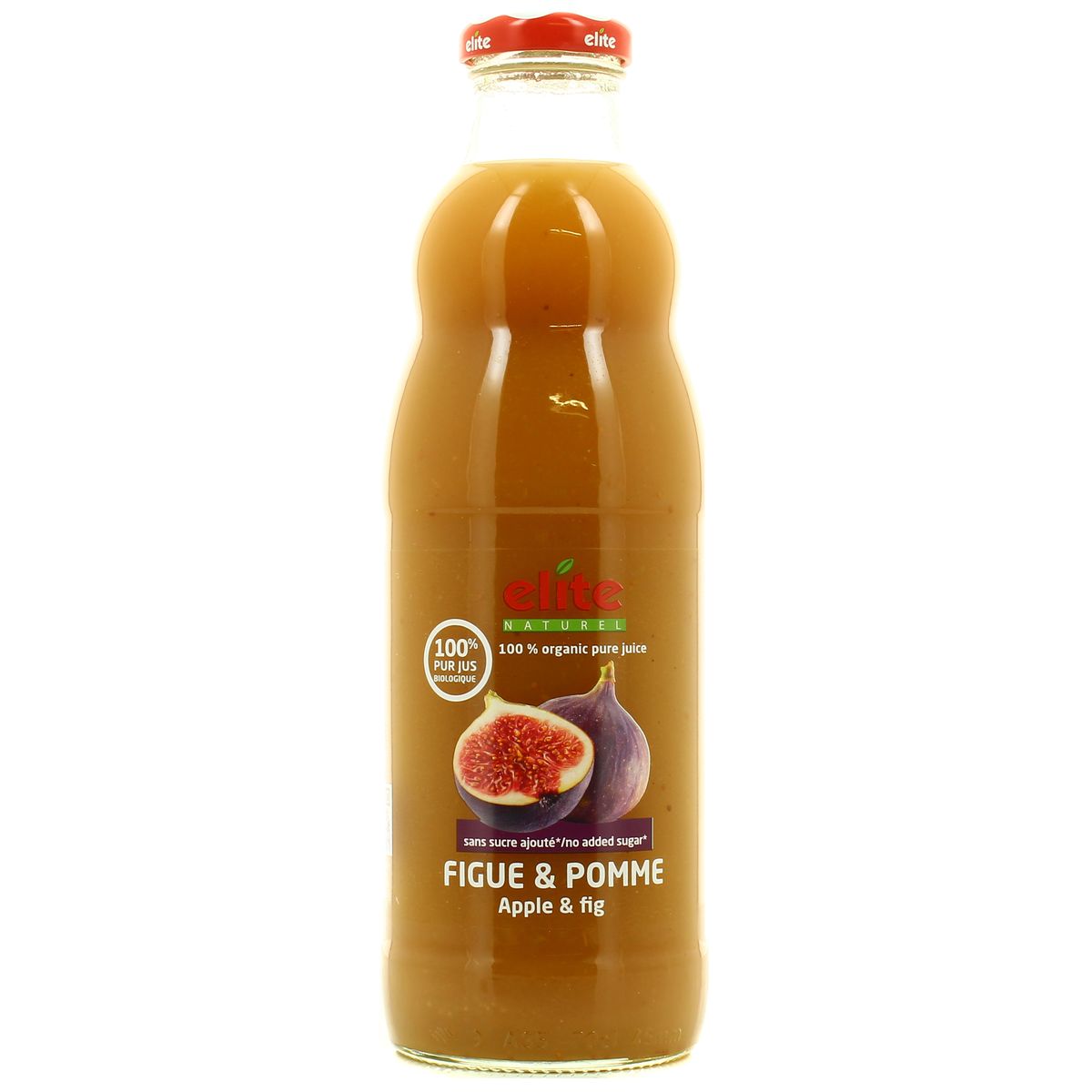 8697404762232 - Elite Naturel - Pur Jus figue et pomme Bio