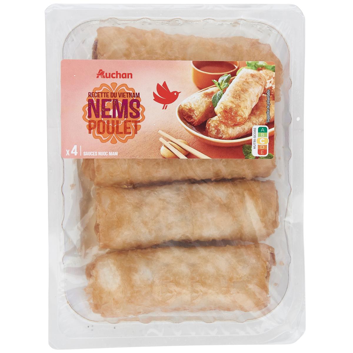 3596710303632 - Auchan - Nems de Poulet Sauce Nuoc Nam