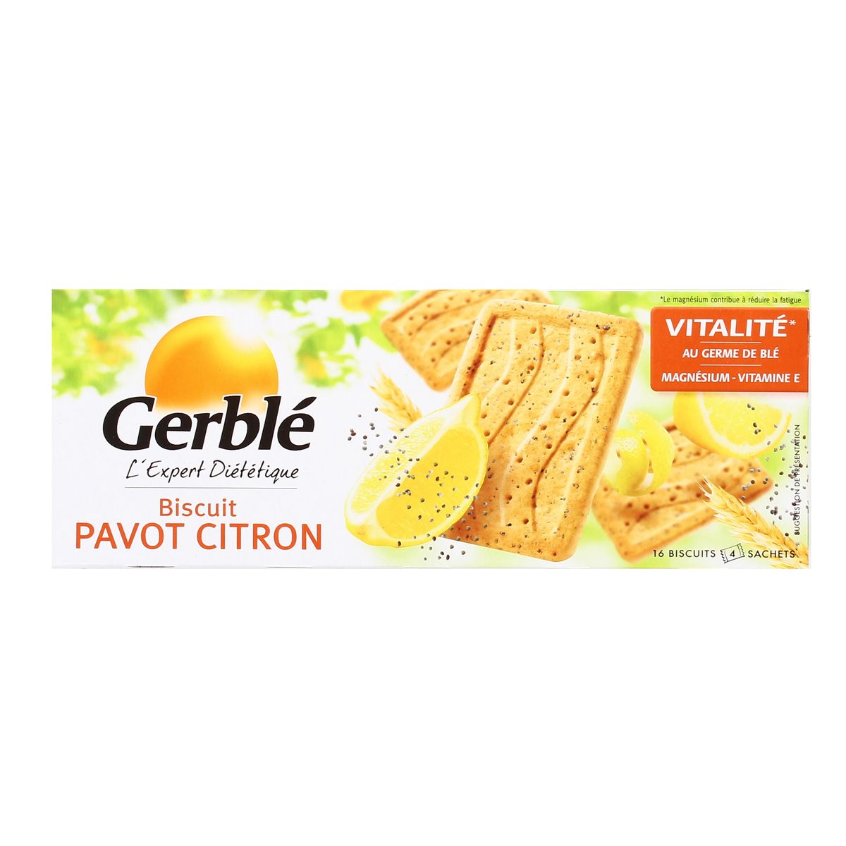Livraison A Domicile Gerble Biscuit Pavot Et Citron 0g