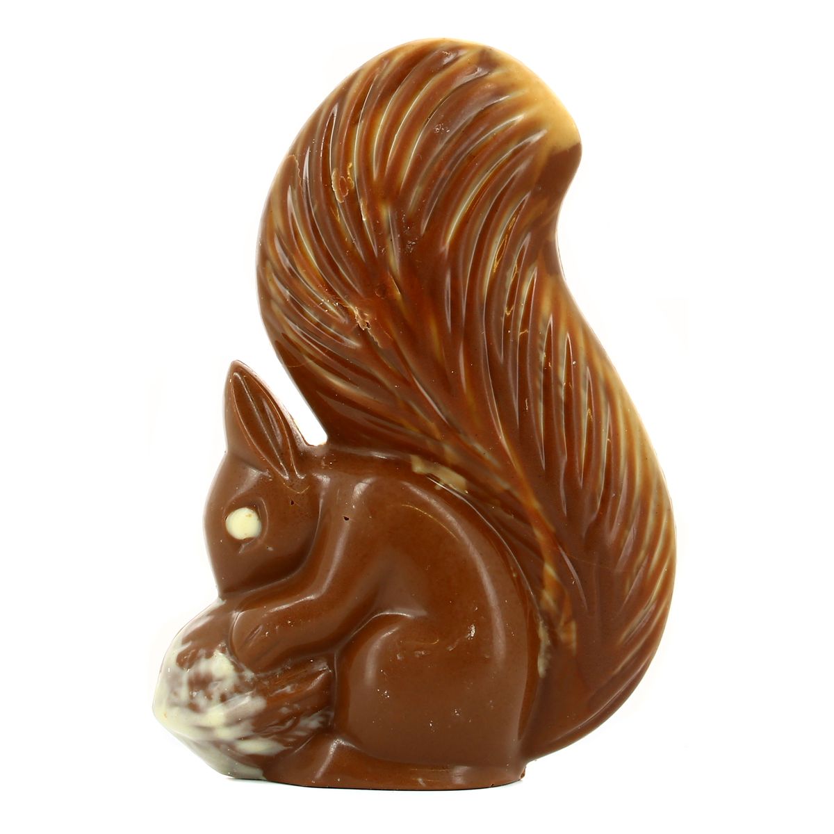 3421371107032 - Les Chevaliers d'Argouges - Ecureuil au Chocolat au Lait 33% de Cacao, BIO