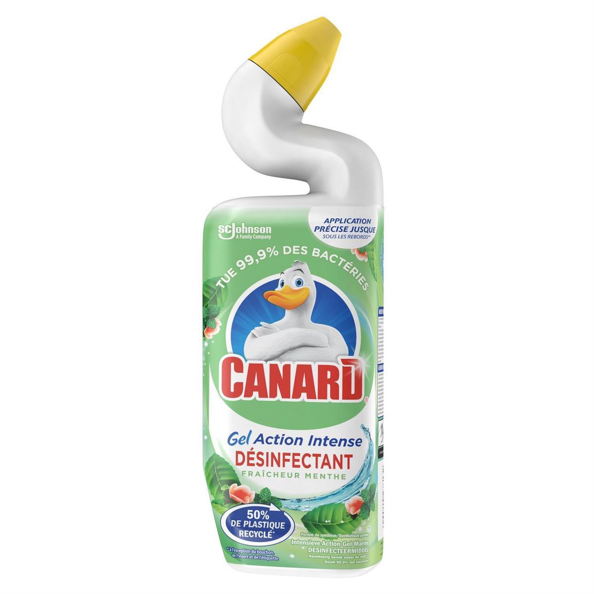 Achat Canard Gel WC Action Intense désinfectant Fraîcheur Menthe, 750ml