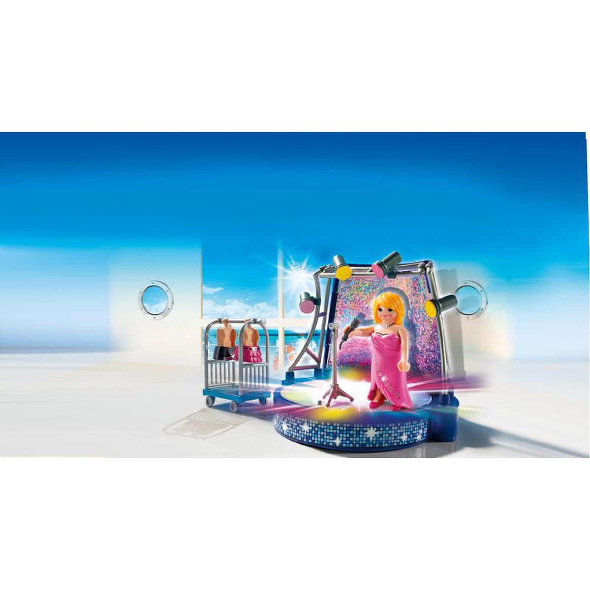 4008789069832 - PLAYMOBIL® Family Fun - Scène avec artiste