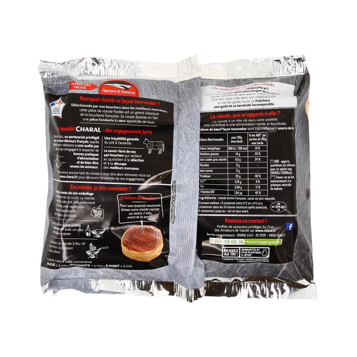 3181238990633 - Charal - Pavés Façon Tournedos