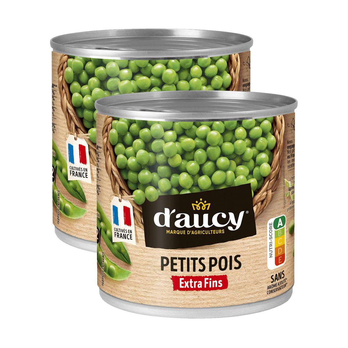 2050000100833 - D'aucy - Petits pois extra fins
