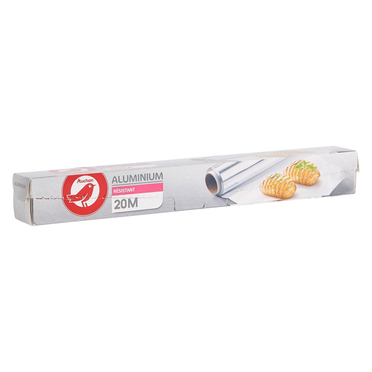 3245678142233 - Auchan - Papier aluminium résistant 20m