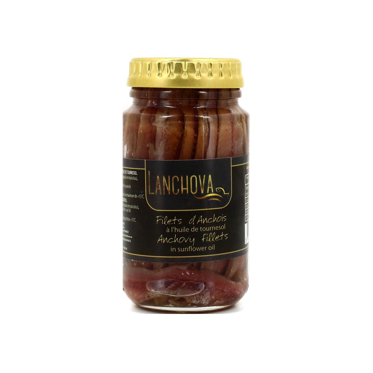3760030143333 - Lanchova - Filets d'Anchois à l'Huile de Tournesol