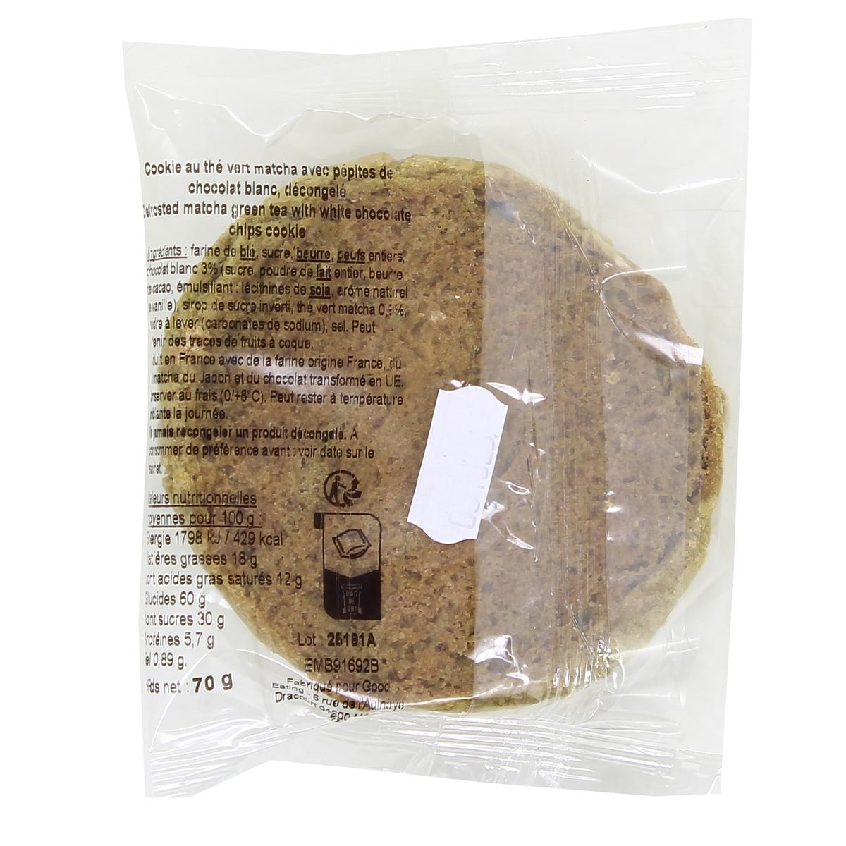 3526650023833 - Good Eating - Cookie Matcha Chocolat Blanc