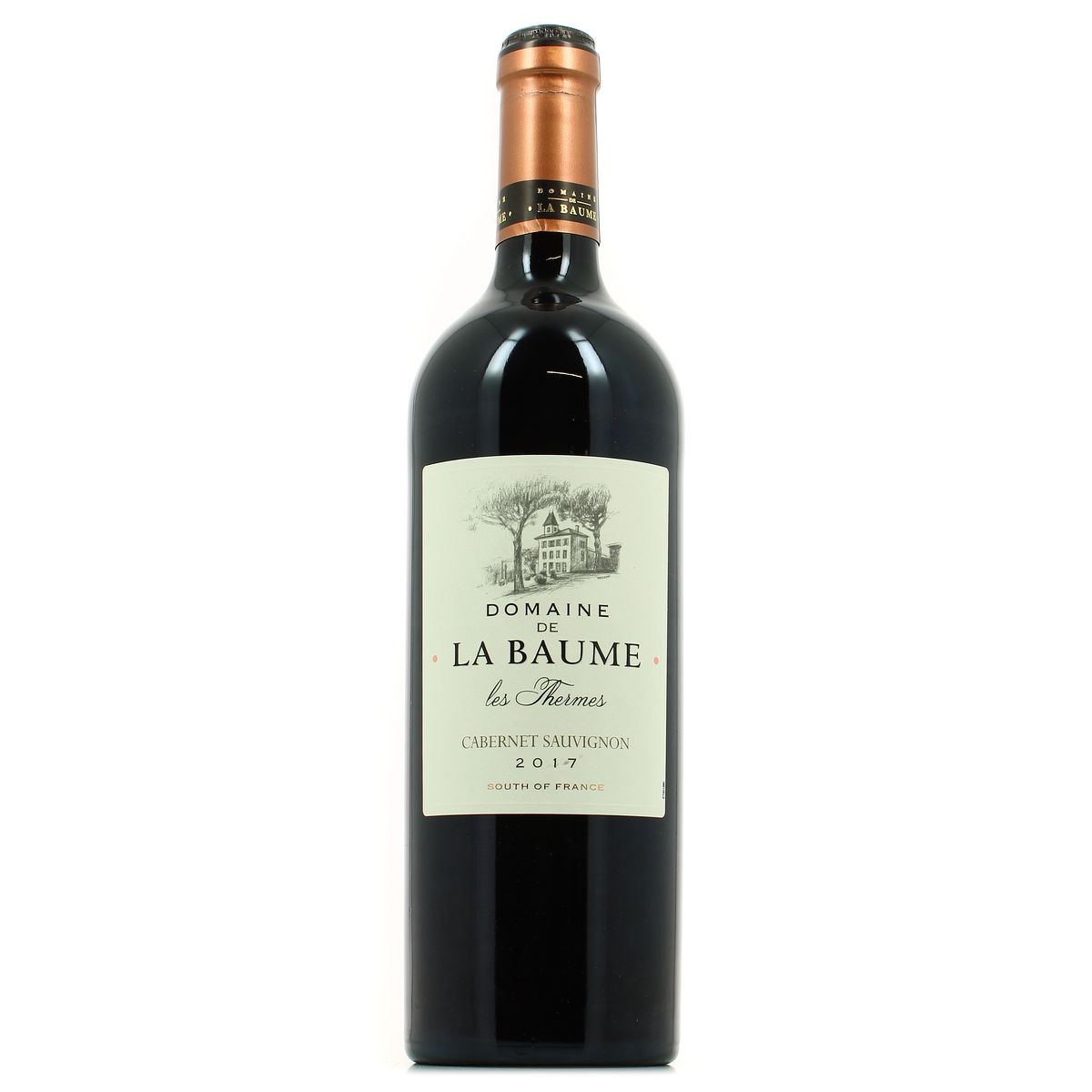 3500610044533 - Vin de pays d'Oc rouge IGP - Cabernet Sauvignon du Domaine de la Baume