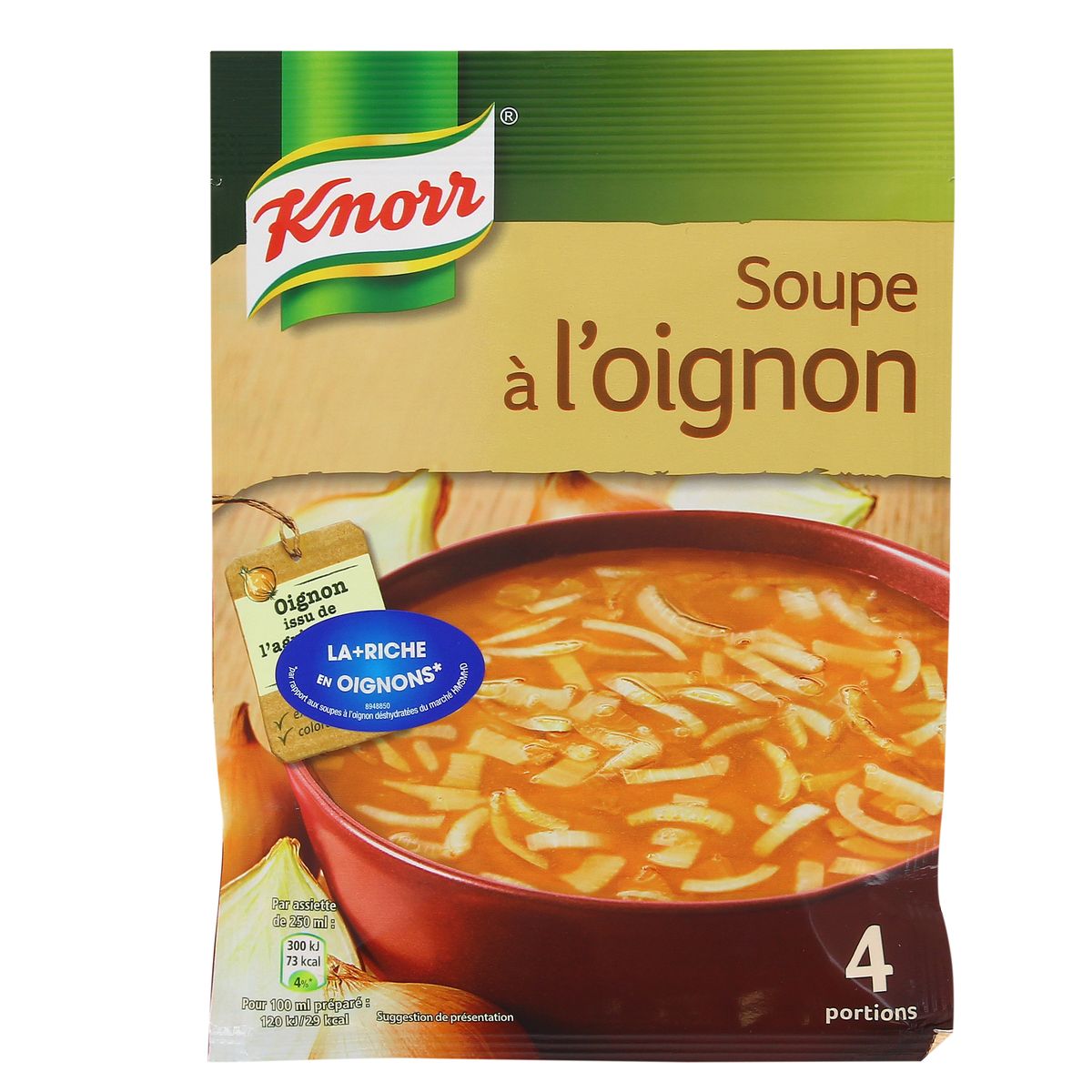 Knorr Soupe A L Oignon 84g Houra Fr