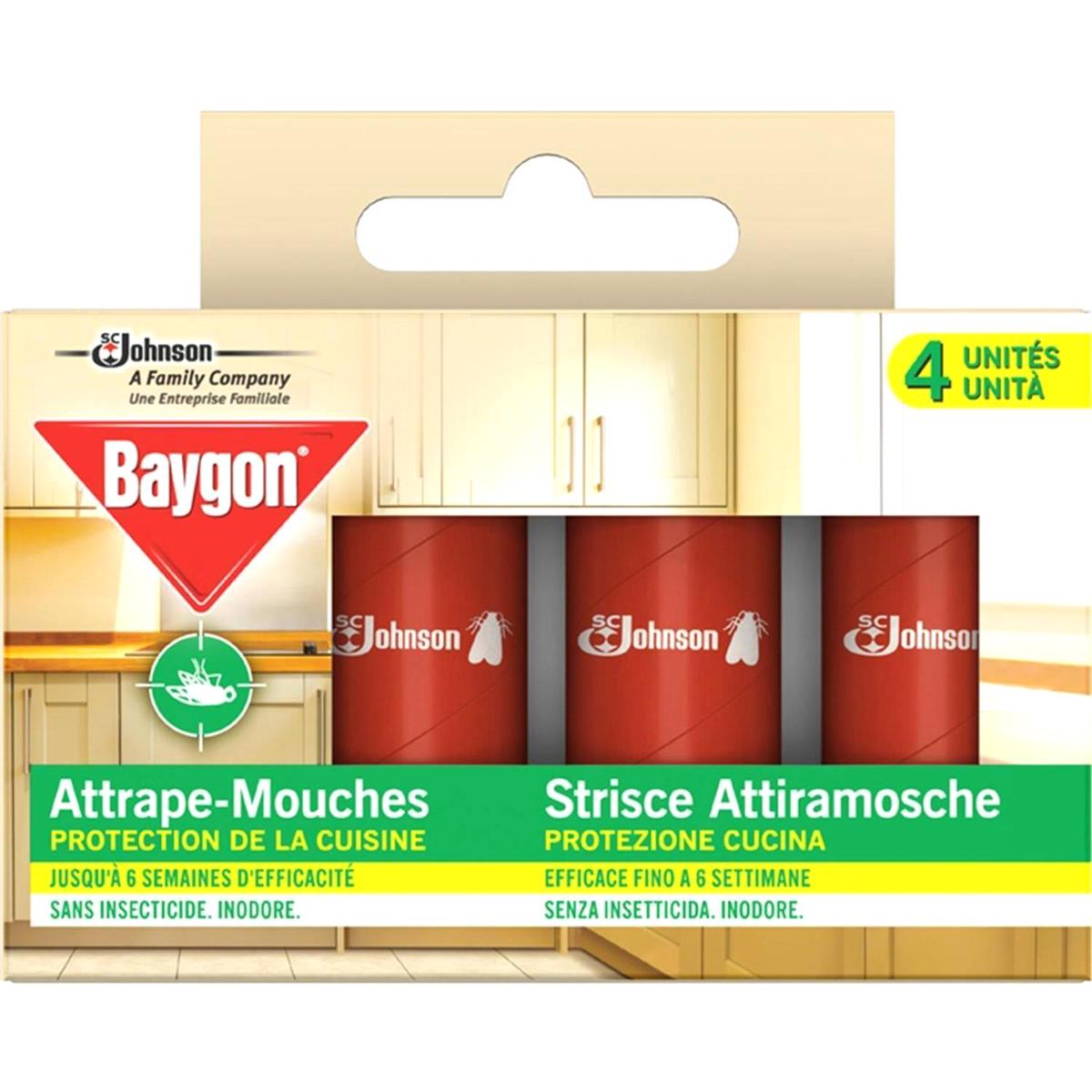 3092830247233 - Baygon - Papier ruban attrape-mouches inodore