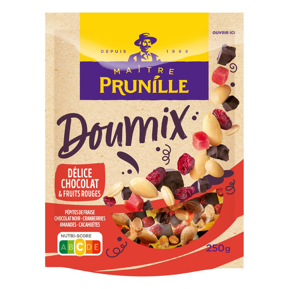 3502490258833 - Maitre Prunille - Mélange DouxMix Délice Chocolat et Fruits Rouges
