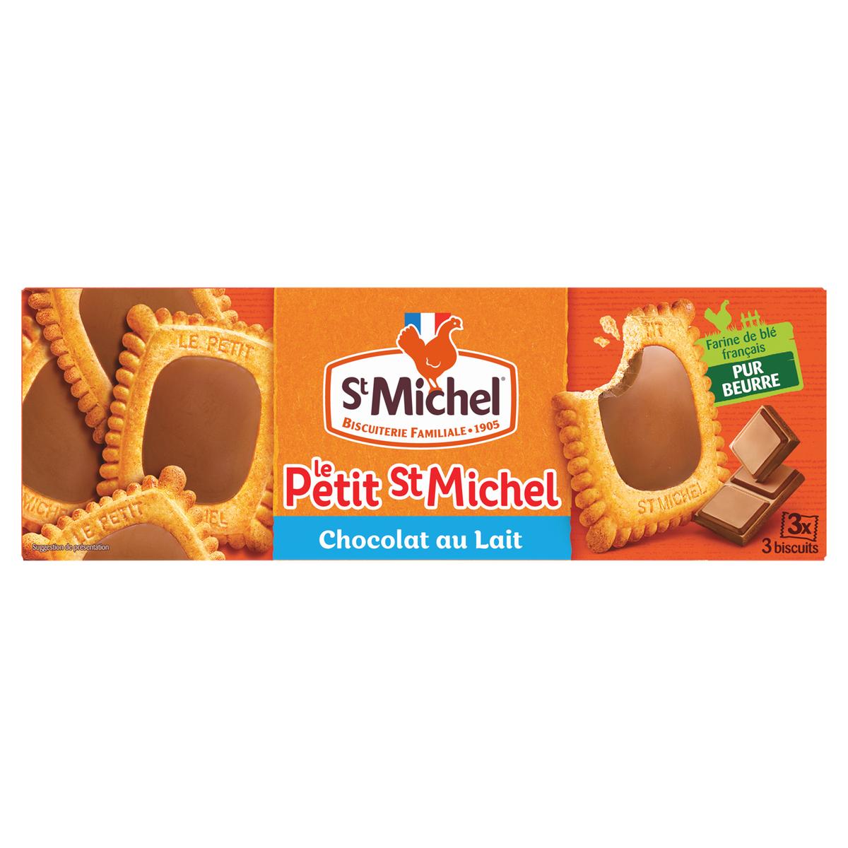 Livraison A Domicile St Michel Biscuits Cœur Chocolat Au Lait 132g