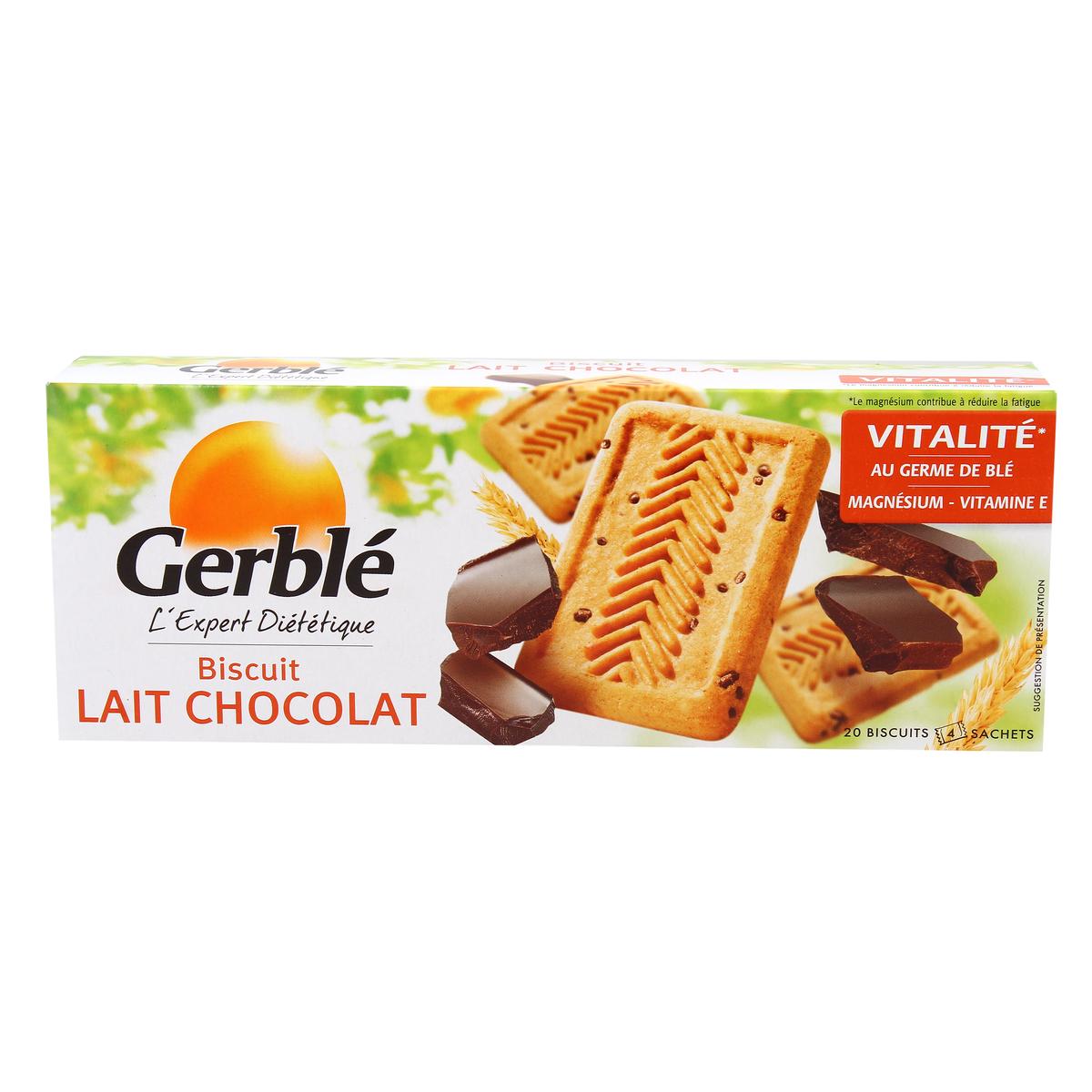 Livraison A Domicile Gerble Biscuits Lait Chocolat 230g