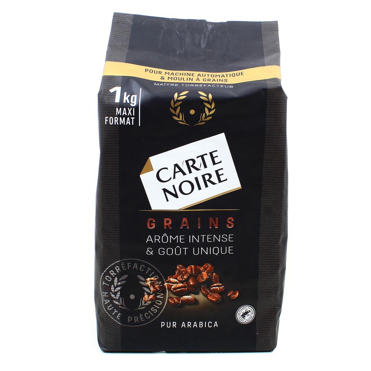 Carte Noire - Café moulu Bio en grains pur Arabica (250g