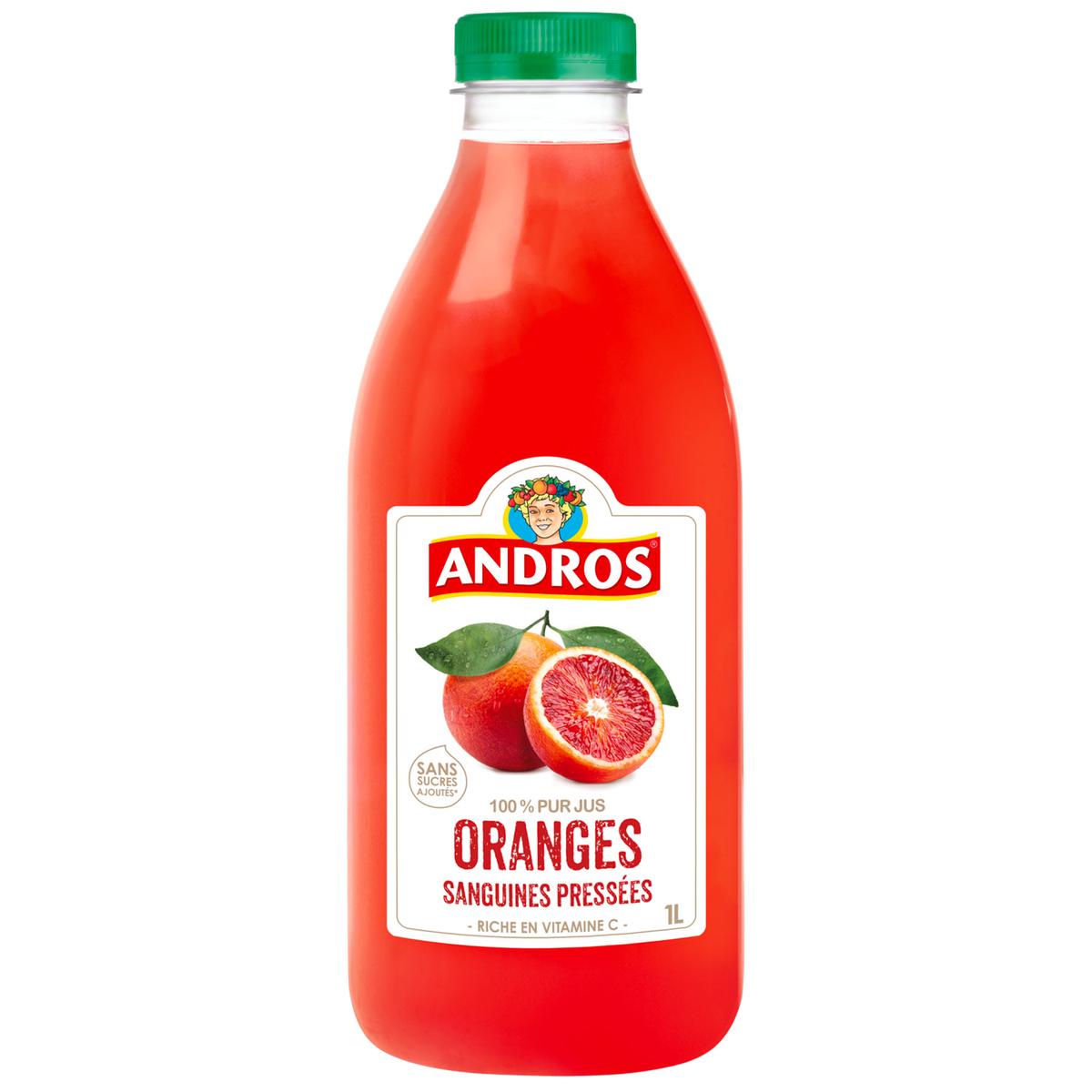 3045320104134 - Andros - Jus d' Orange Sanguine Pressés