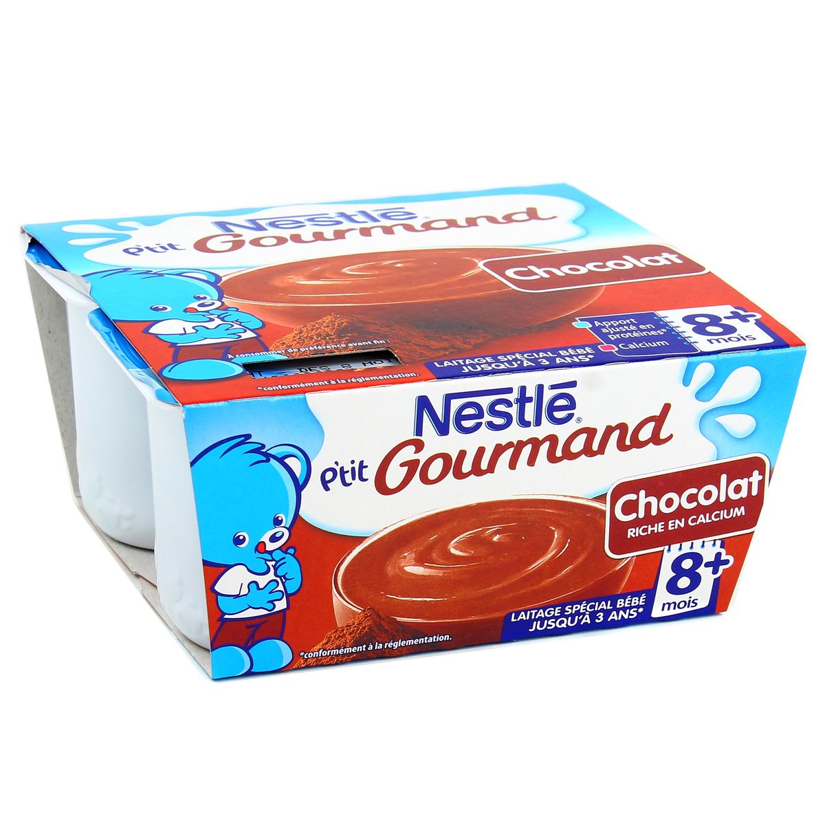 Achat Nestle P Tit Gourmand P Tit Gourmand Cacao Des 8 Mois 4x100g