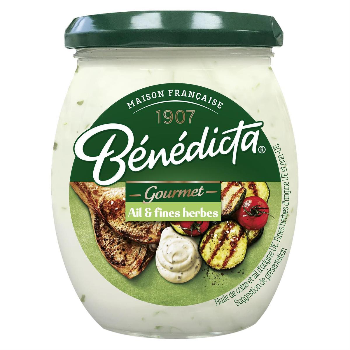 3660603004934 - Bénédicta - Sauce Ail Fines Herbes