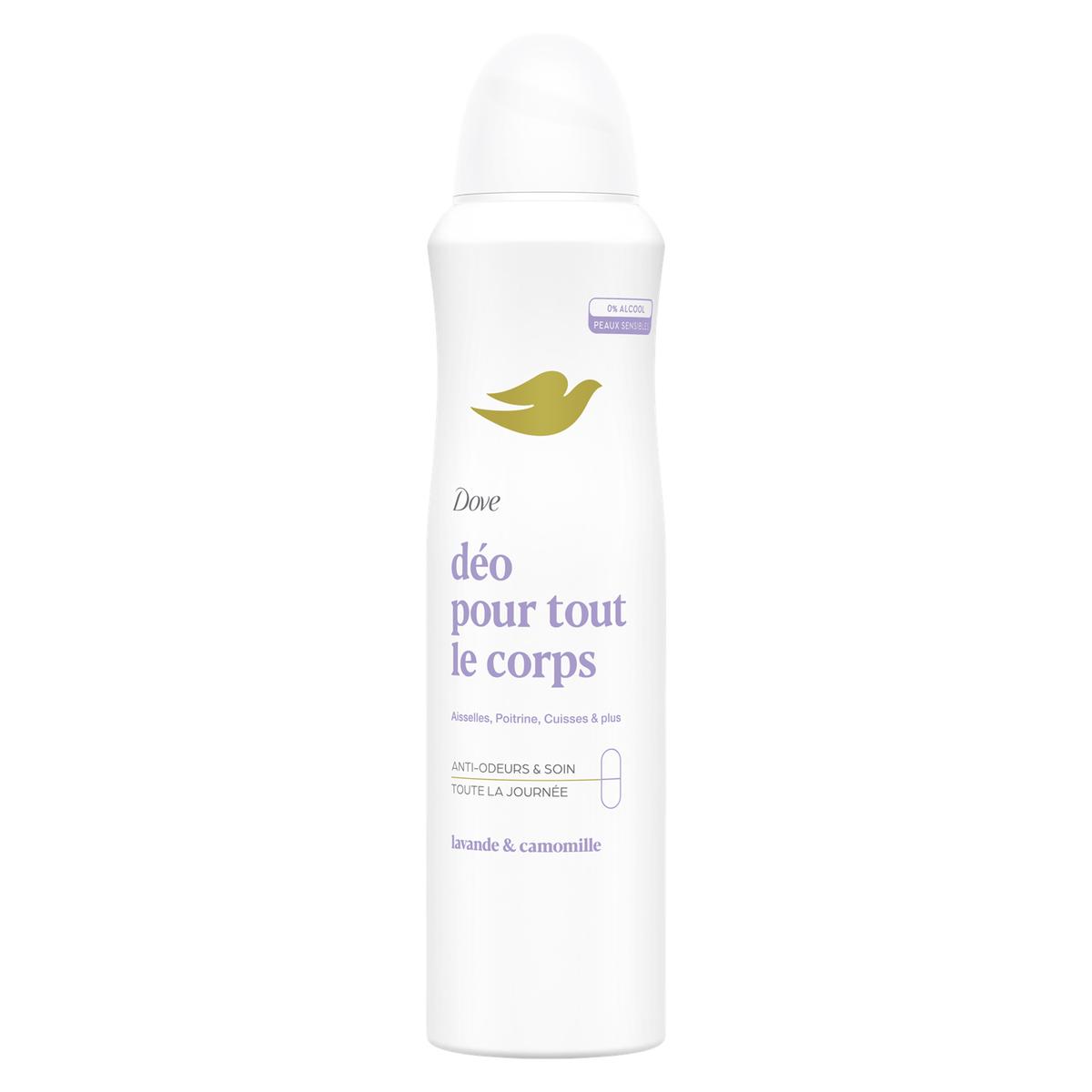 8720181595134 - Dove - Déodorant Spray 72h Corps Lavande Et Camomille