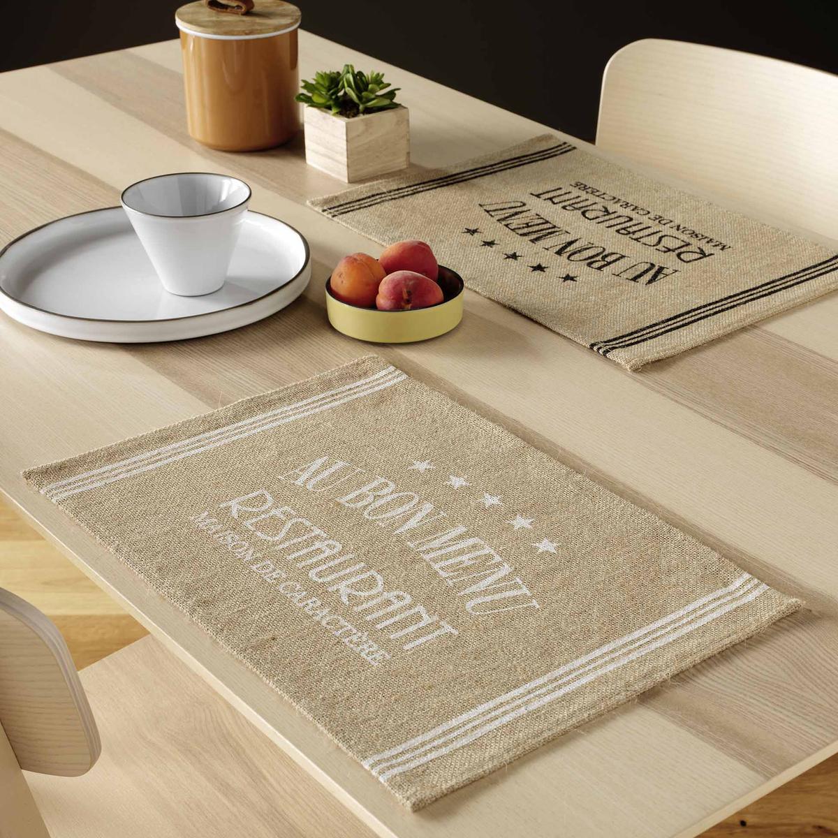 3574387905434 - Douceur D Interieur - Set de table jute