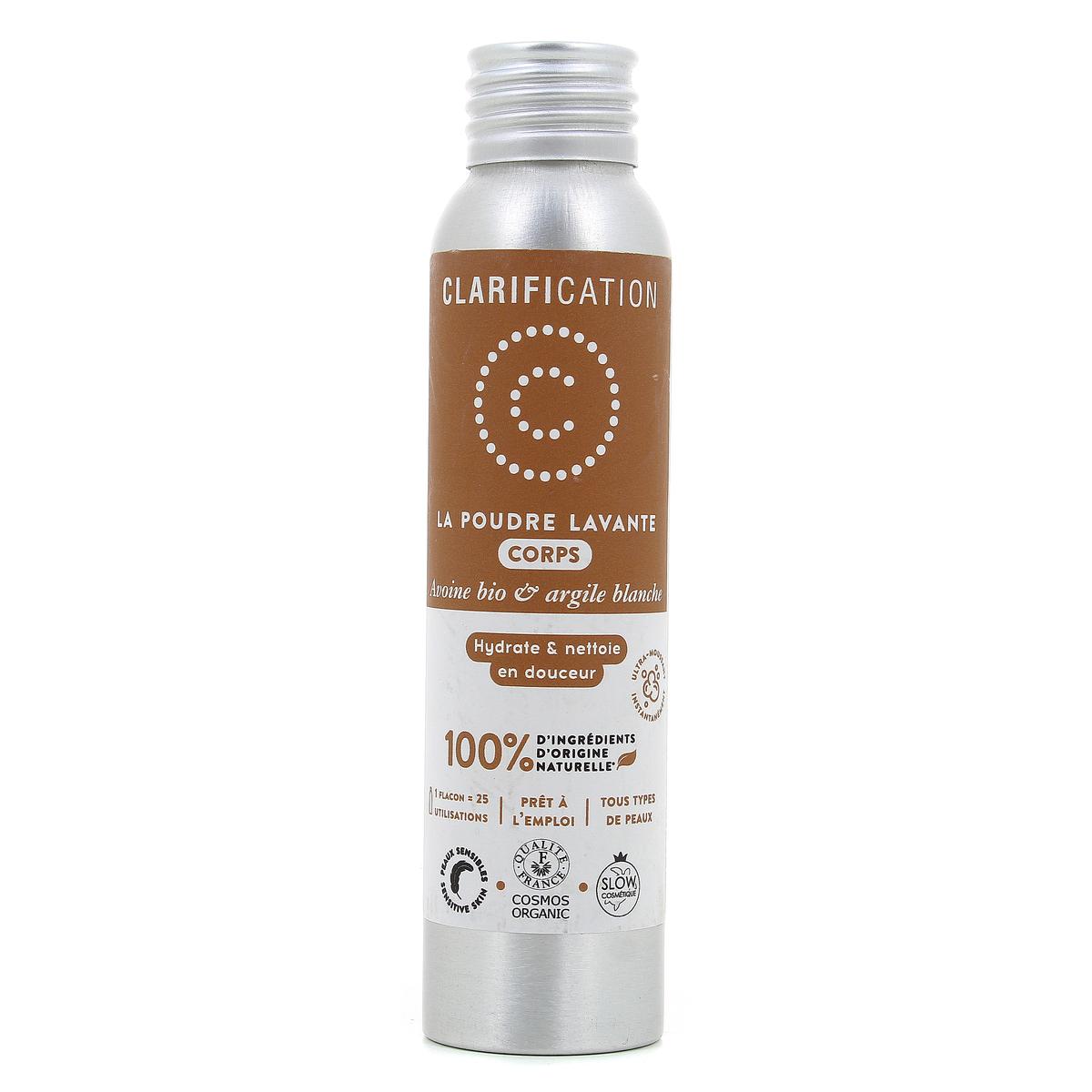 3770021147134 - Clarification - La Poudre Lavante Corps Hydratante - Certifiée Bio