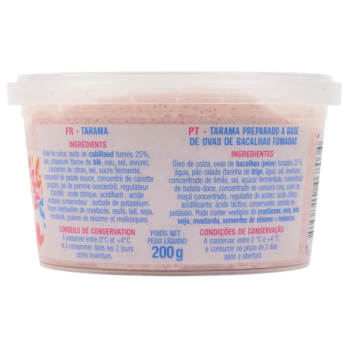 3596710468034 - Auchan - Tarama aux Oeufs de Cabillaud