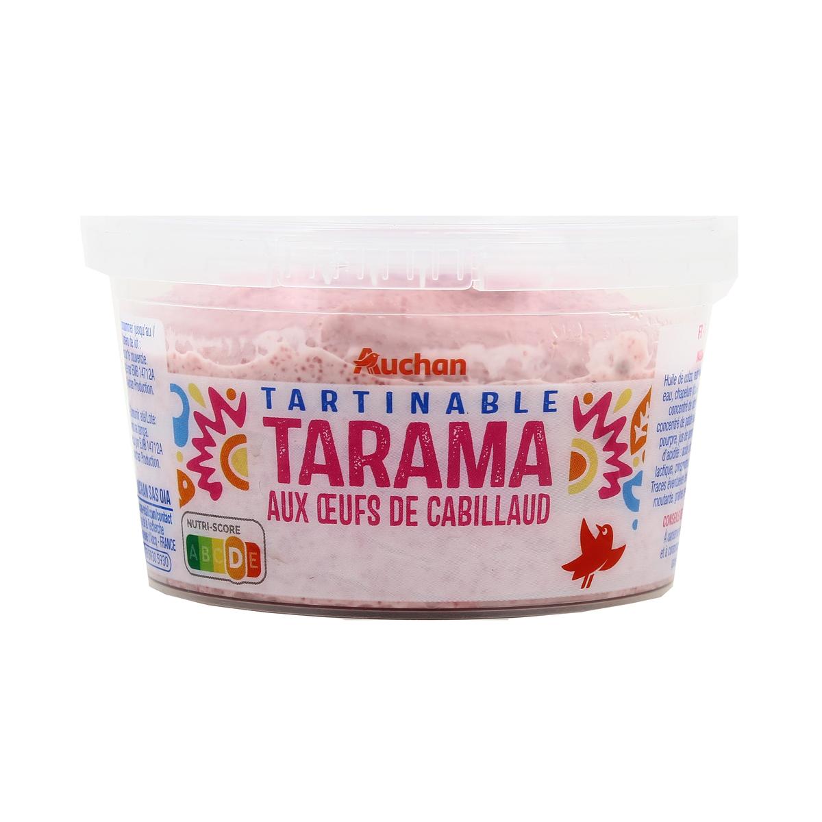 3596710468034 - Auchan - Tarama aux Oeufs de Cabillaud