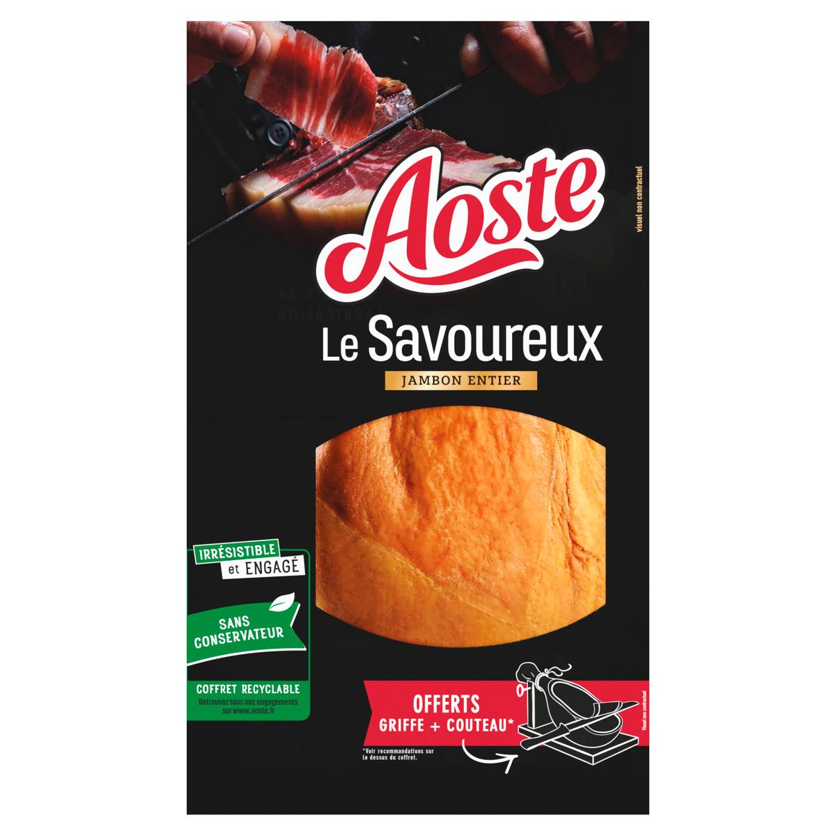 3449865389634 - Aoste - Jambon entier à l'os Le Savoureux