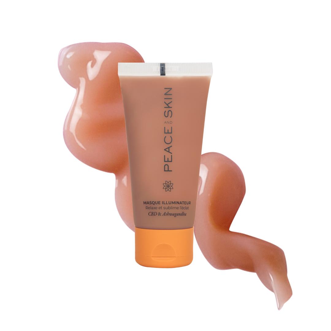3760316590035 - Peace & Skin - Masque illuminateur- CBD & Ashwagandha