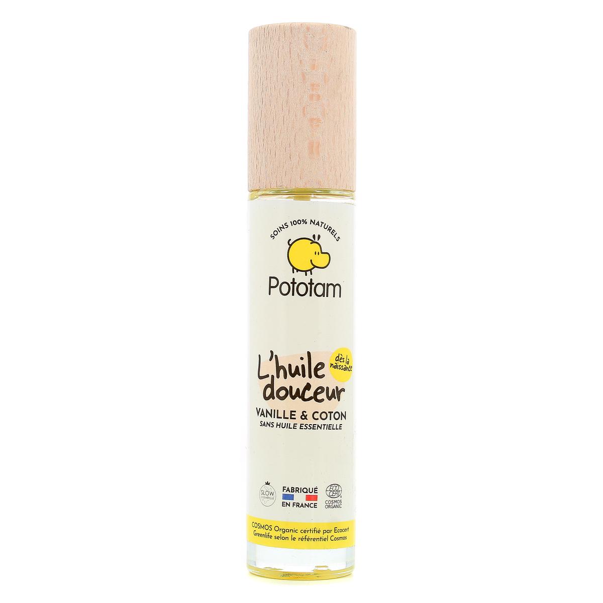 3760327000035 - Pototam - Huile Douceur pour le Corps - Vanille & Bois de Hô