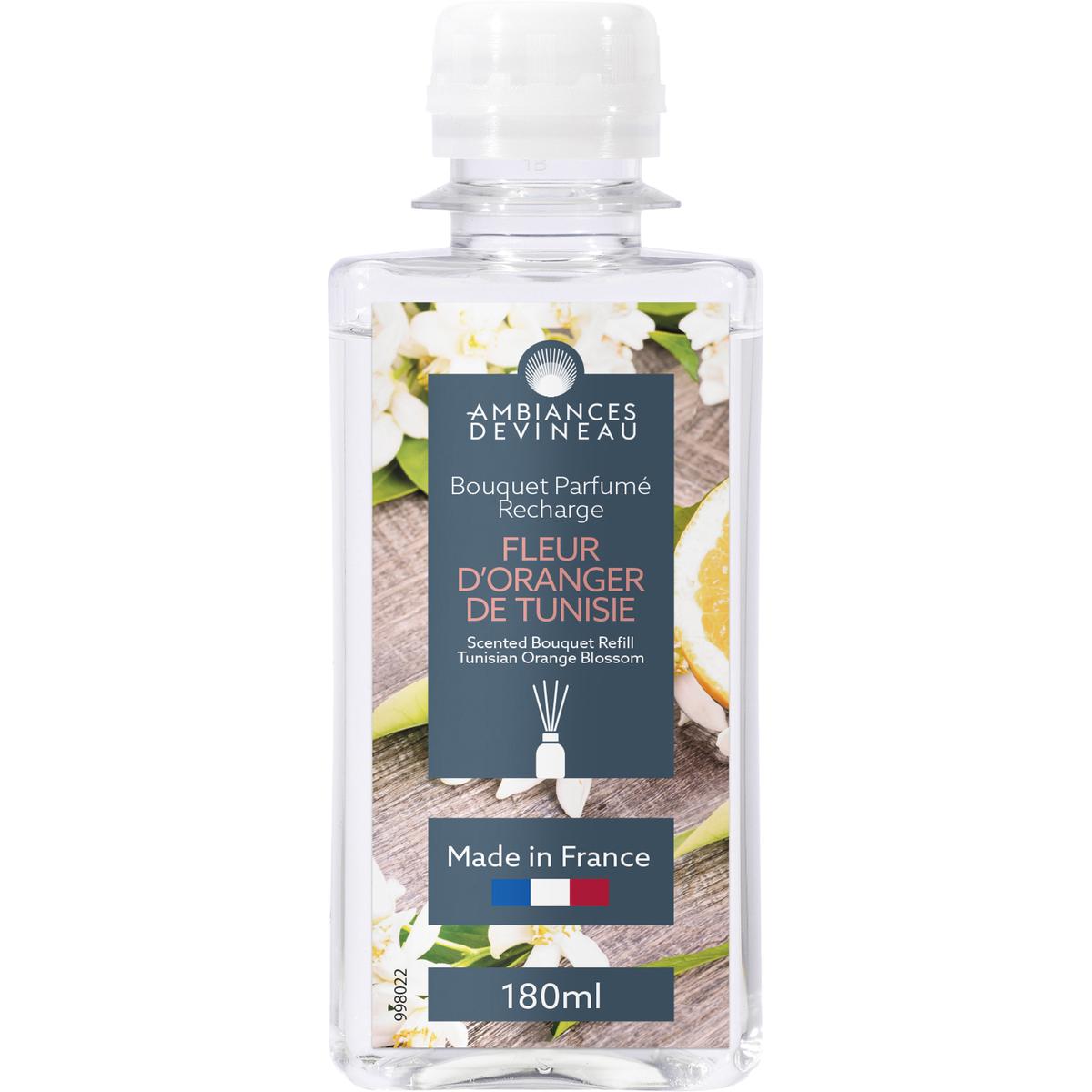 3482356300435 - Ambiances Devineau - Recharge Bouquet parfumé Fleur d'Oranger de Tunisie