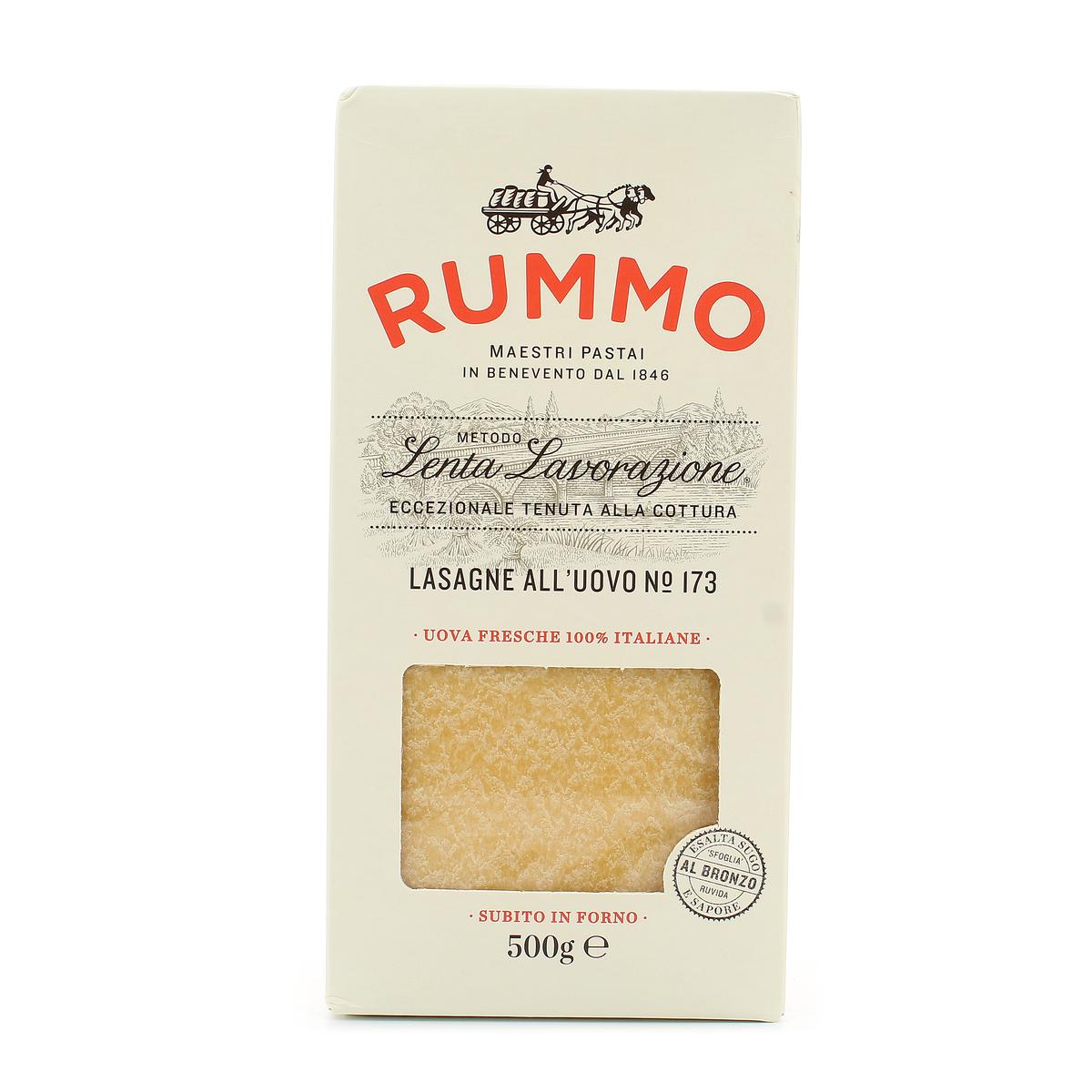 8008343201735 - Rummo - Pâtes Lasagne aux oeufs N°178 Premium