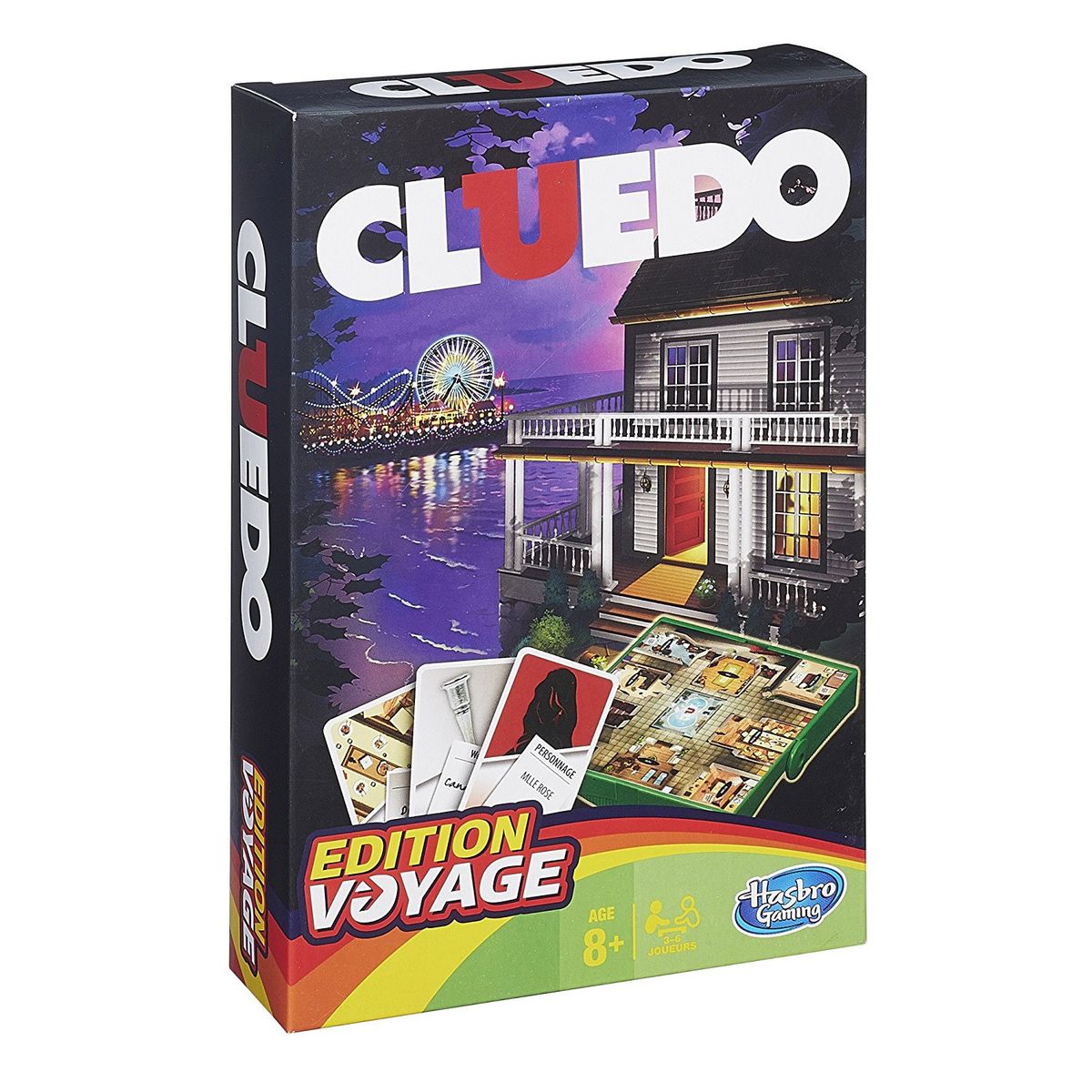 5010994851835 - Hasbro - Cluedo- Jeu de voyage