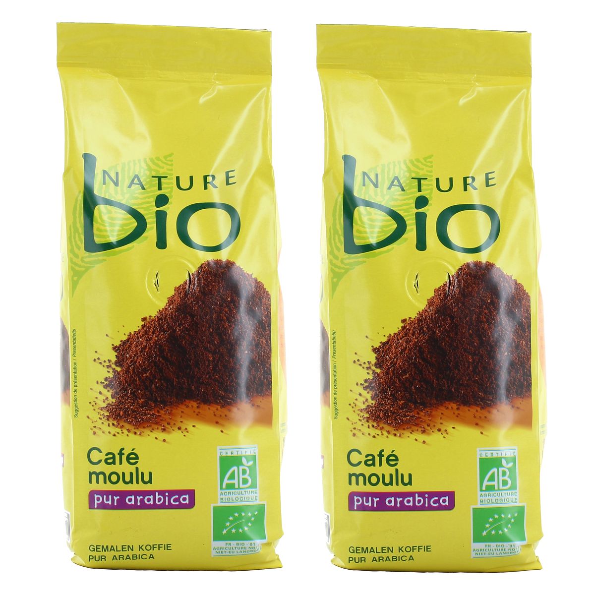 Café Moulu Bio Medium 100% Arabica
