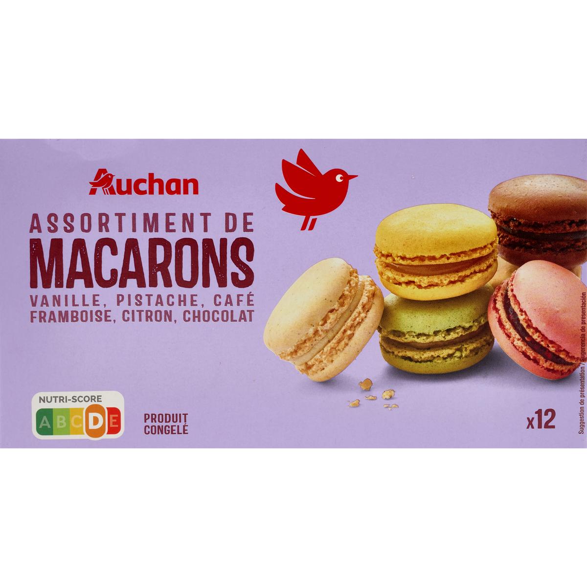 3596710453535 - Auchan - Assortiment de macarons