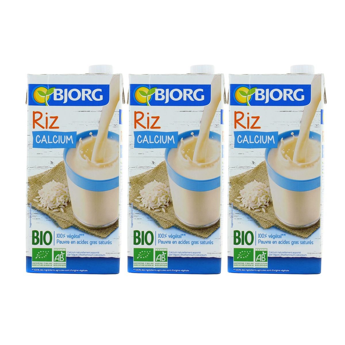 2050000334535 - Bjorg - Boisson riz et calcium d'origine végétale, bio