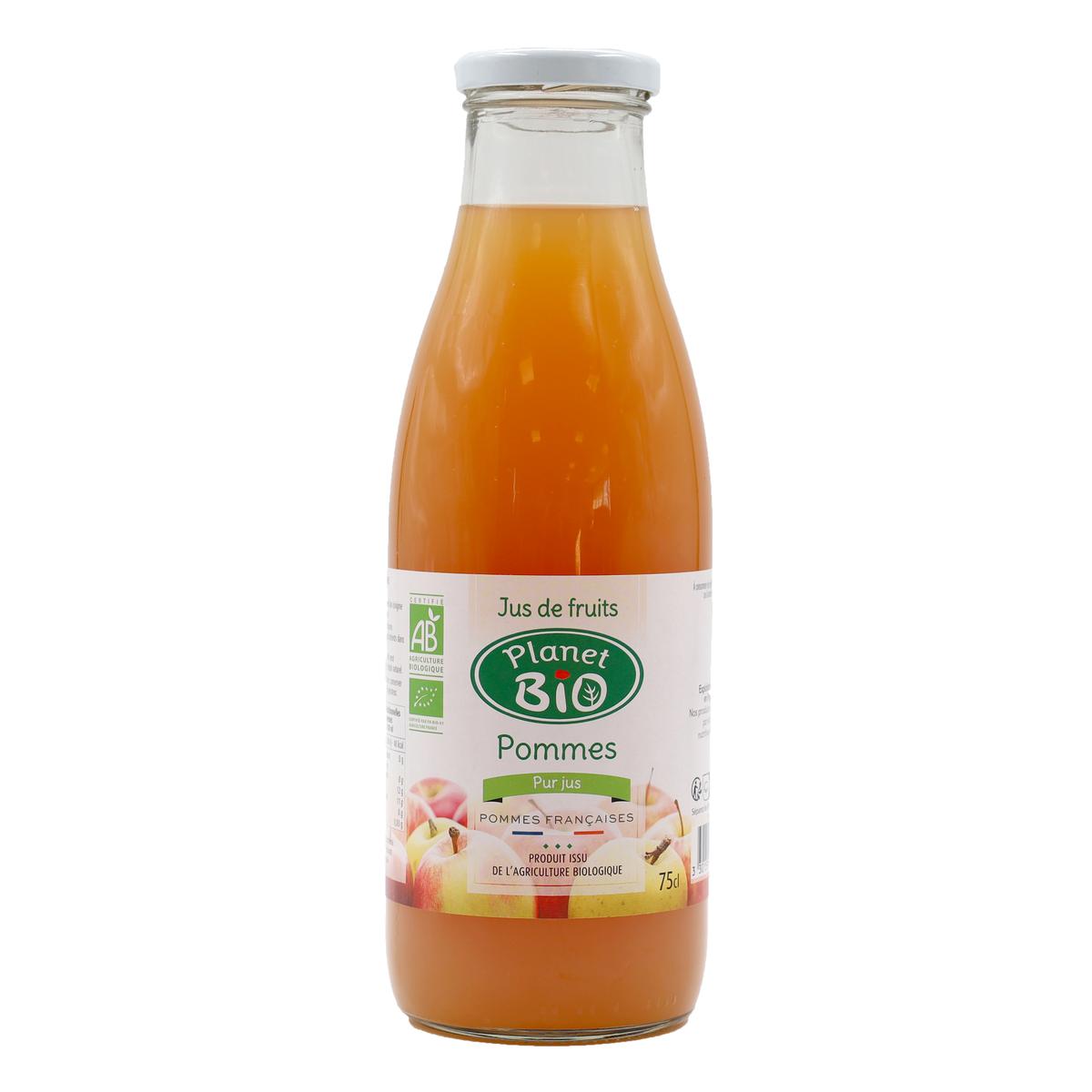 3301591004635 - Planet Bio - Jus de pommes bio origine France
