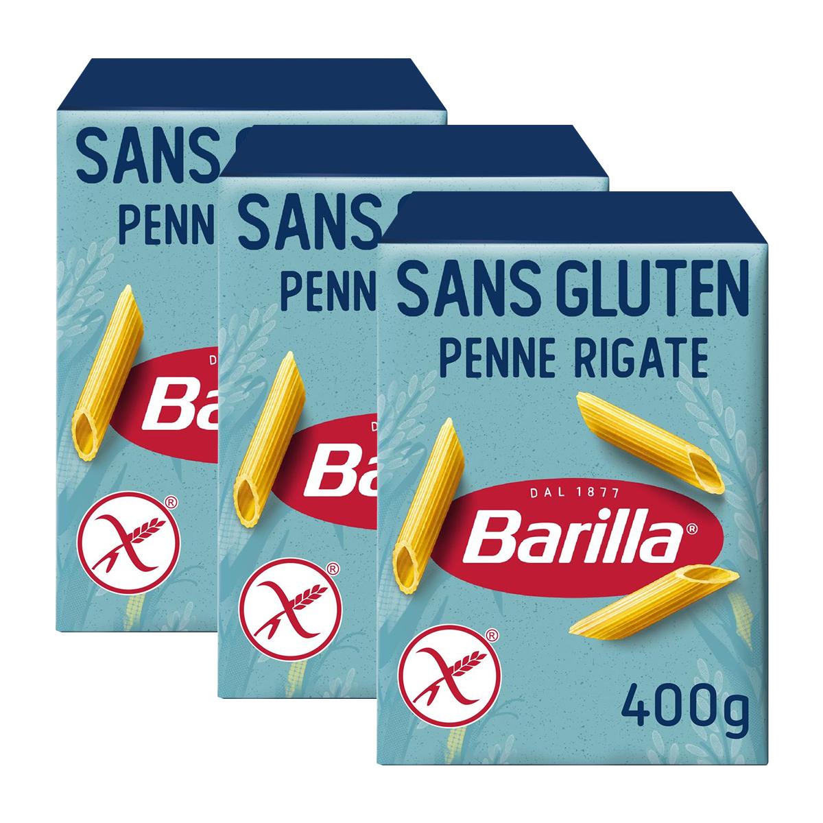2050000394935 - Barilla Sans Gluten - Pâtes Penne Rigate Sans Gluten