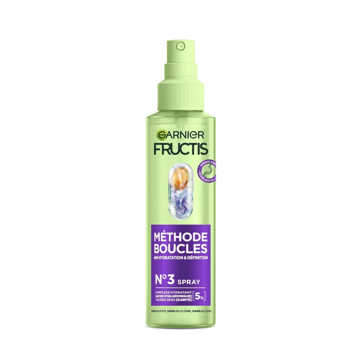 3600542635035 - Fructis - Soin Spray Méthode Boucles 48h Hydratation et Définition N°3