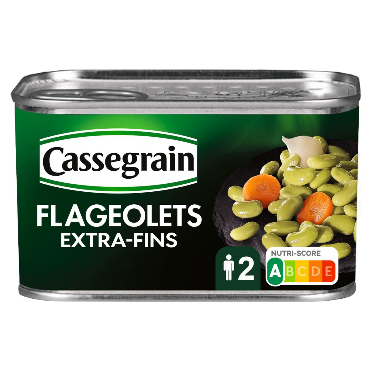 3083680085335 - Cassegrain - Flageolets préparés extra-fins